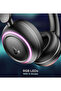 Rockerz 480 Bluetooth Over Ear Headphones, 6 Light Modes, 60 Hrs Playback - Black Sabre - 3