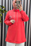 Women's Clothing Modal Tunic with Embroidered Back - 7