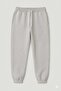 3-Piece Unisex Sweatpants 3-Thread Fleece-Lined Comfortable Elastic Leg Winter (Navy Blue, Black, Grey) - 2