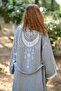 Gray Crescent Eye Kimono - 6
