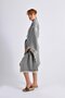 Gray Crescent Eye Kimono - 2