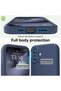 Matte TPU Protective Case, Flippy, for Apple iPhone 16 Plus, Full Coverage, Blue - 3