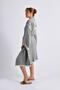 Gray Crescent Eye Kimono - 3