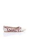 Printed Women's Ballerinas with Bow Detail - 4