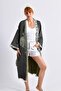 Green-Black Elephant Kimono - 3