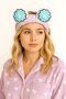 Purple Color Donut Figured Plush Hair Band