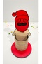 Santa Claus Pen Holder 3 mm Mdf Wood