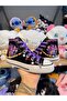 Demon Hunter Huntrix Printed Lilac Lace-Up Sneaker with Beads and Charms - 4