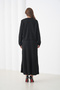 Women's Pleated Skirt Sweater Buttoned Suitable for Hijab Knitted Sweater Skirt Jacket Set - 7