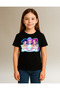 Kpop Demon Hunters Huntrix Short Sleeve Printed Girls' T-Shirt (4-13 Years) - 2