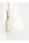Vizyon New Season White Hooded Printed Thick Sweatshirt for Girls - 5