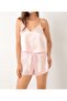 Women's Satin Pajama Set with Shorts