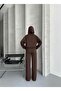 Hooded Crop Tracksuit Set - 3
