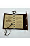 Luxury Vintage Leather Notebook with Compass Detail, Souvenir Diary with Antique Pages, Boxed Set with Vip Pen Gift - 4
