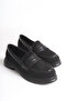 Women's Black Suede Orthopedic Loafer