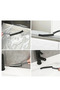 4 Pieces Bottom Corner Cleaning Brush Set - Grout Brush, Drain Tweezers, Multi-Purpose - Fine Brush - 5