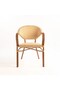 Luxe Aluminum Outdoor Dining Chair Set of 2 | Bistro Patio Chair with Woven Seat & Back | Weather-Resistant Garden & Balcony Chair | 84 x 62 x 57 CM - 2