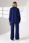 Women's Stand-Up Collar Half-Zippered Modal Double Tracksuit Set - 8