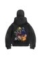 Snow Masked Ninja Unisex Sweatshirt Cardigan 2Strands Thick Fleece