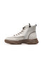 Women's Leather Sneaker Boots 25K 25K310-13 Z Beige - 2