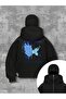 Masked Fleece Cardigan – Modern Ninja Style – a Must-Have for Winter - 2