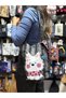 Saira Dog Patterned Ethnic Authentic Shoulder Bag Waterproof Daily Travel Use