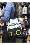 Saira Cat Patterned Ethnic Authentic Shoulder Bag Waterproof Daily Travel Use