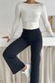 Premium Modal Fabric Pipe Leg Women's Hiking Pants 1116 - 8