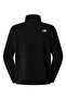 Nf0A8D0Rjk31-Glacier Fleece Jacket Black Zippered Standard Fit Men's Fleece Sweatshirt - 6