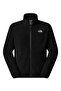 Nf0A8D0Rjk31-Glacier Fleece Jacket Black Zippered Standard Fit Men's Fleece Sweatshirt - 5