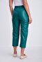 Green 1 Leather Trousers with String Stitch Detail 50715 - 7