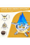 Portable Camping Gas Stove 3 Burner TC-DF-10 with Gas Bottles Adapter for camping & backpacking - 4