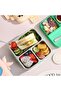 Stainless Steel Lunch Containers 3 Compartments Lunch Box with Bowl Bento Box for Adult Kids - 6