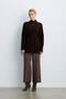 Brown Thin Belted Kimono Cardigan - 5
