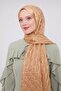 Gold Triangle Pattern Deluxe Devore Shawl - 3