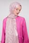 Pink Triangle Pattern Deluxe Devore Shawl - 3