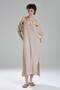 Women's Parçaboya Lace Detailed Design Long Dress - 3