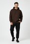 Baskısz Unisex Oversized Hooded Sweatshirt Comfortable Fit Hoodie - 2