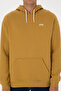 سويت شيرت رجالي قصة فضفاضة Fit بغطاء رأس مبطن بالصوف Mustard Basic 50313782-VR151 - 6