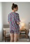 Women's Shorts Pajama Set - 4