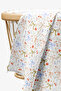 4-Layer Muslin Blanket - Bow Pattern Baby Muslin Blanket - 100x110 cm