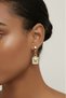 Steel Butterfly Clip-On Women's Earrings I Karamaz Women's Gold Steel Earrings - 4