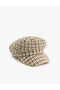 Plaid Cap Hat