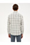 Green Plaid Regular Fit Long Sleeve Shirt 50312359-Vr255 - 5