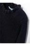 Abel Lula Girls' Half-High Neck Knit Sweater - 6
