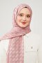 Powder Moon Pattern Jacquard Elegance Shawl - 2