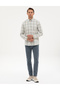 Green Plaid Regular Fit Long Sleeve Shirt 50312359-Vr255 - 4