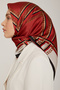 Silk Scarf 8845D (Twill) (Nostalji̇)-01 - 2