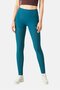 Women Sportswear Fit Training Leggings, Teal