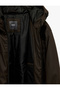 Hooded Long Sleeve Zippered Raincoat - 6